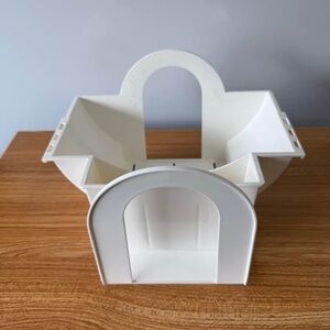 Picnic Caddy | Paper Plates, Napkins, Utensils | Outdoor Pampered Chef Organizer